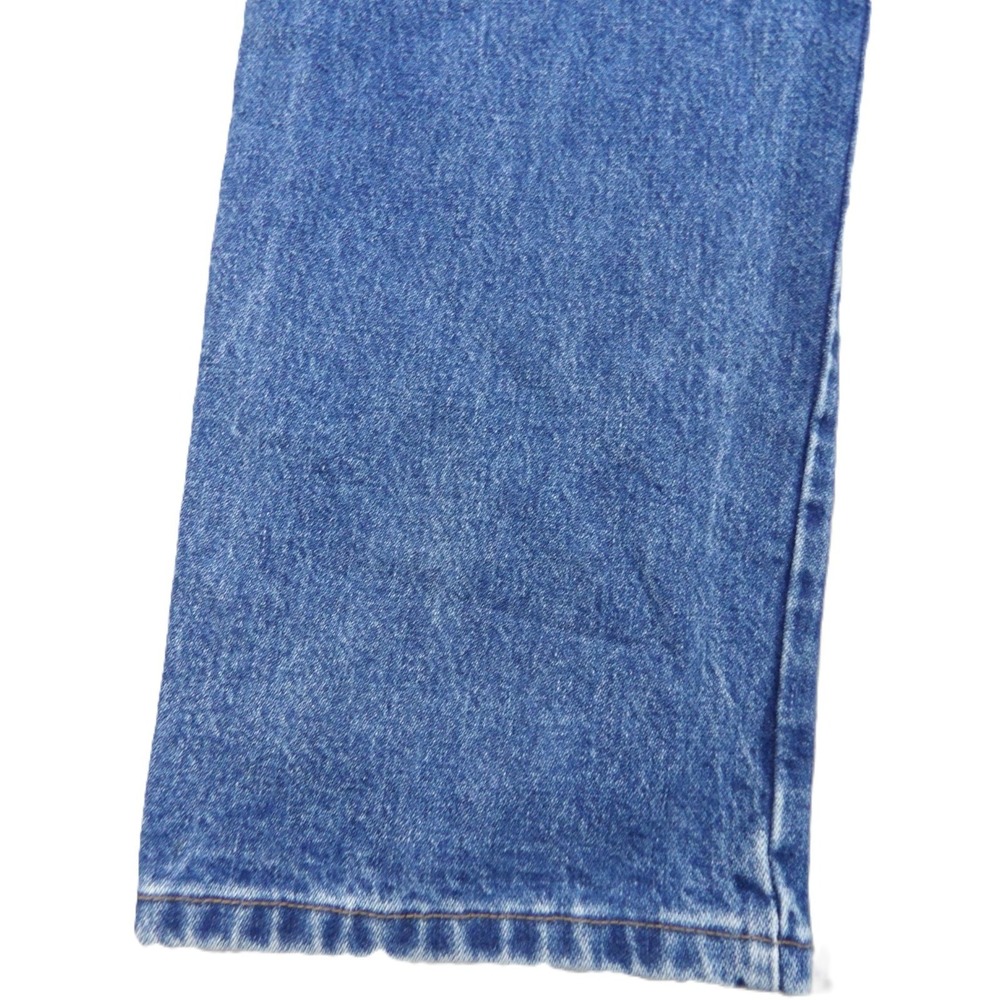 VTG Wrangler 13MWZGK Cowboy Cut Y2K Bootcut Denim Jeans Men W34xL34 Cotton Blue - Picture 15 of 16